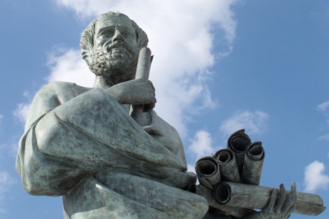Photo of statue of Plato