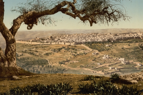A view from Mount Scopus in Jerusalem