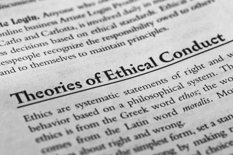picture of a ethics textbook