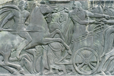 plaque of Alexander the Great